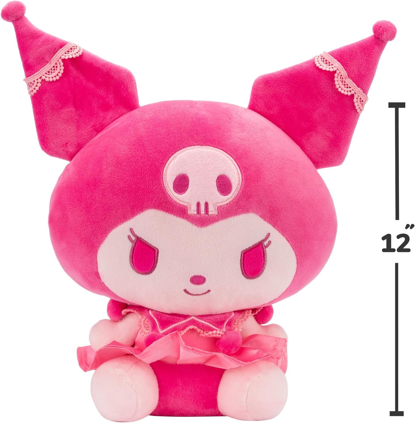 Peluche kuromi 12” Plush (Serie Super Pink)