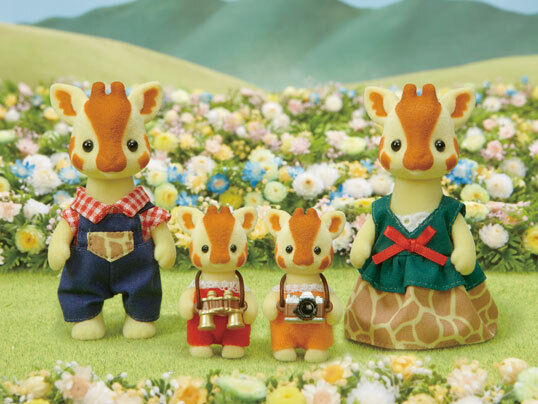 Familia de jirafas Sylvanian families